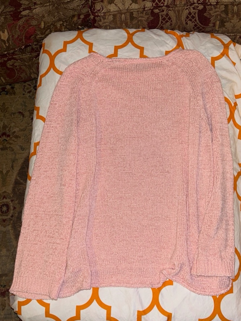 LOFT Light Pink Crewneck Sweater